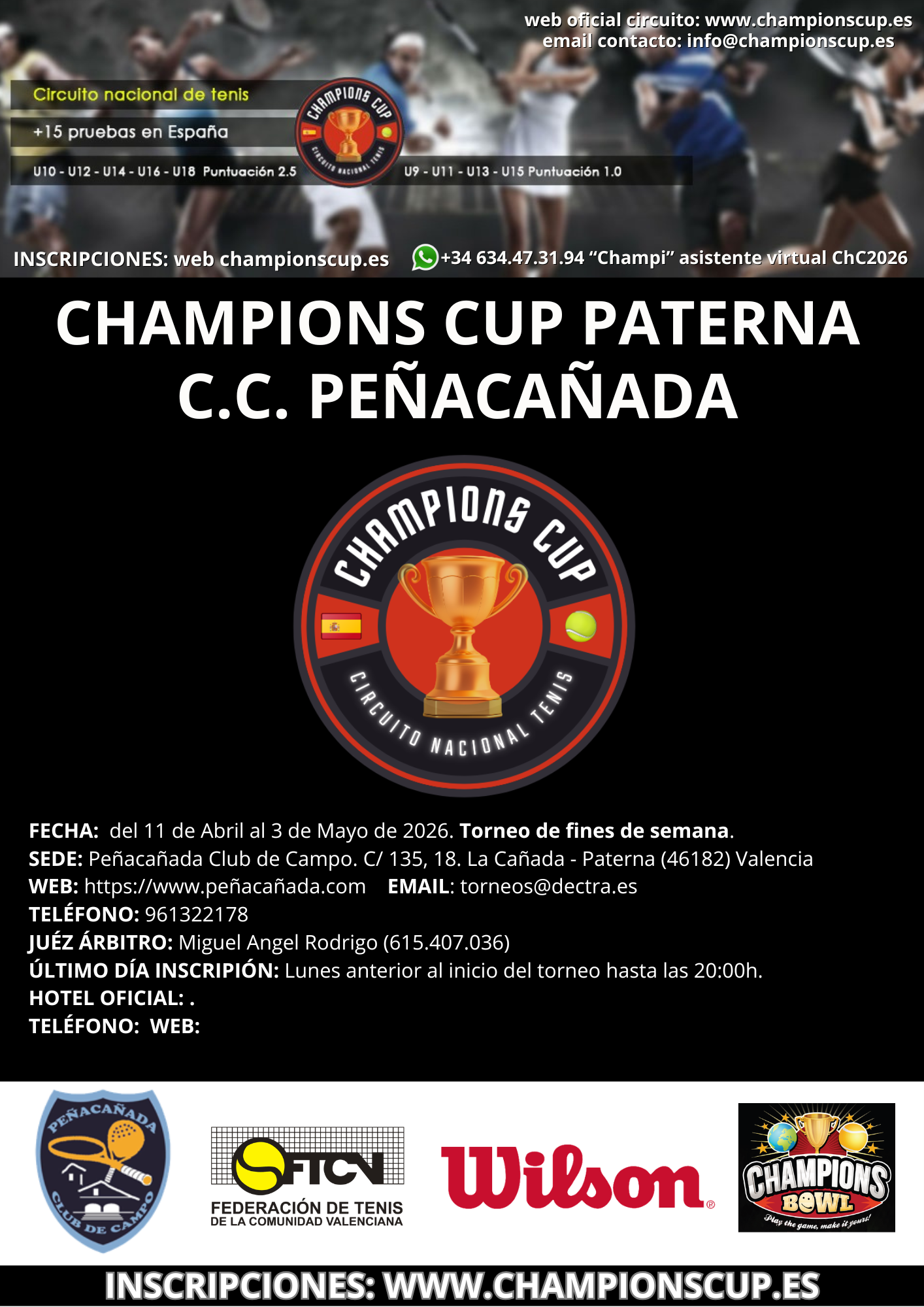 CHAMPIONSCUP VALENCIA(PEÑACAÑADA)